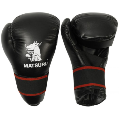 Matsuru Super Hand Karate Handschoenen - Zwart