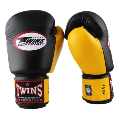 Twins Special BGVL 3 Bokshandschoenen - Zwart/Geel